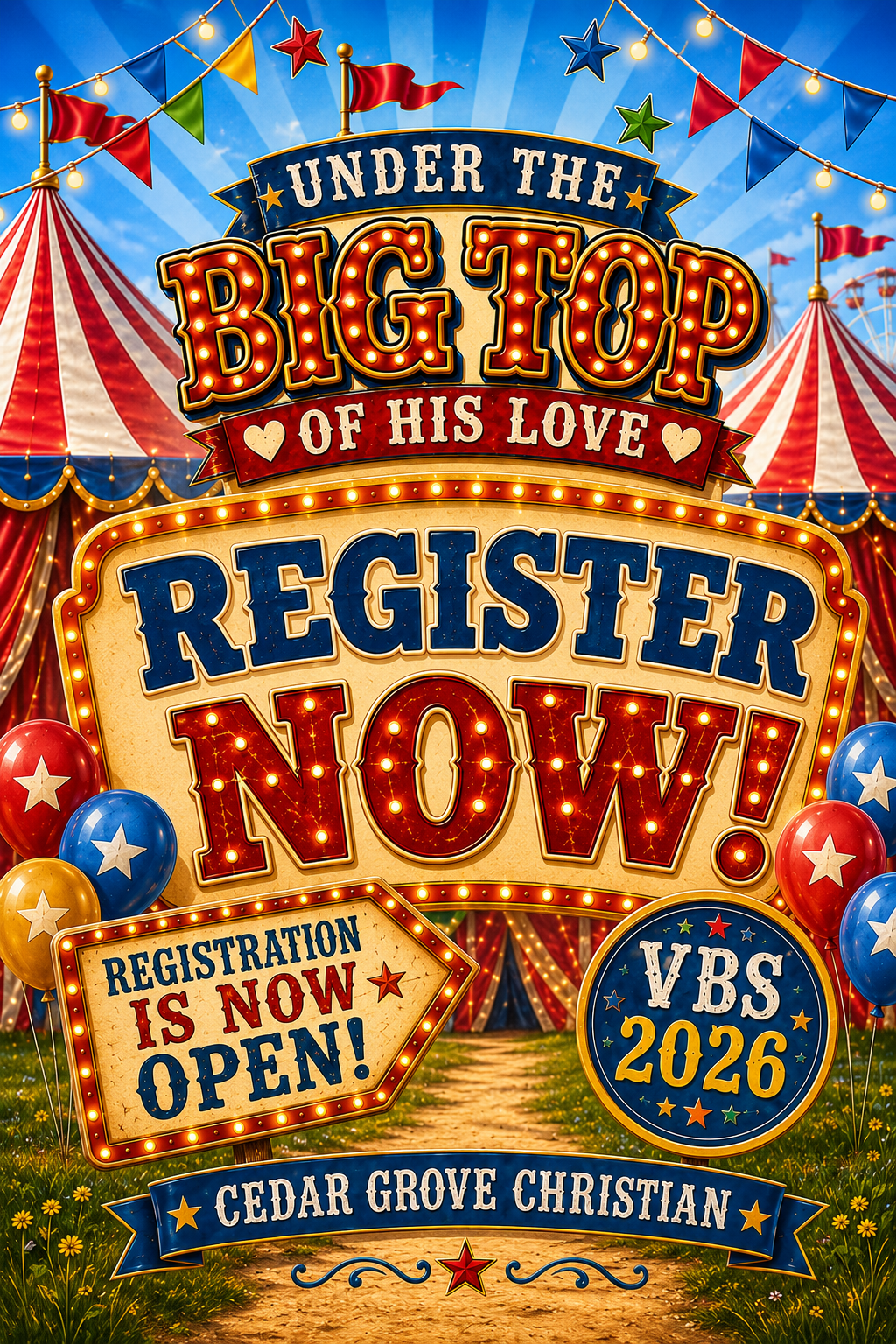 Under The Big Top of His Love VBS