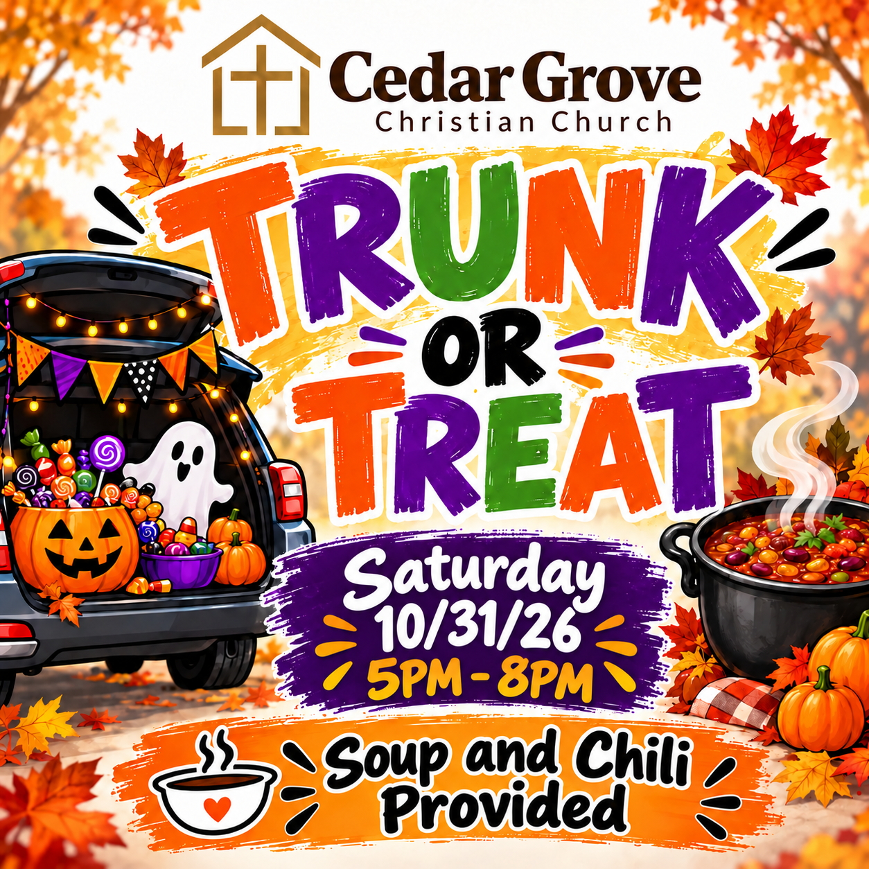 Trunk or Treat at Cedar Grove